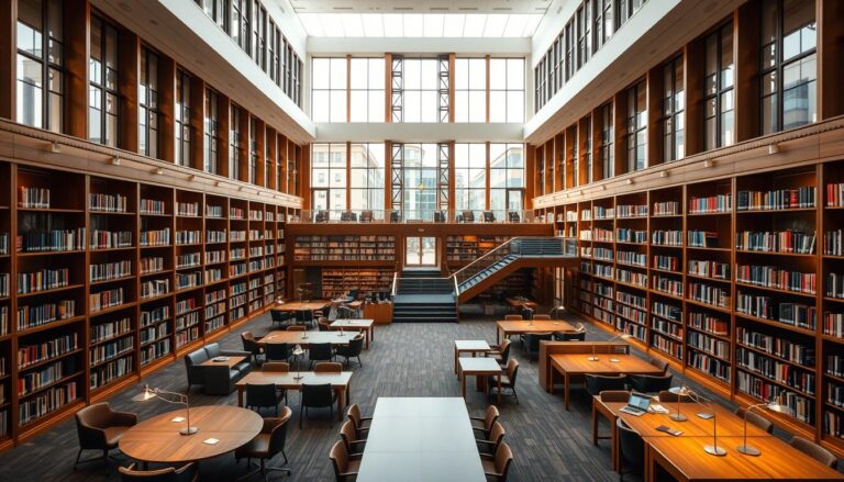 Perpustakaan kampus yang lengkap