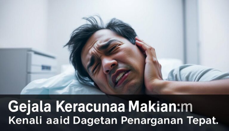 gejala keracunan makanan