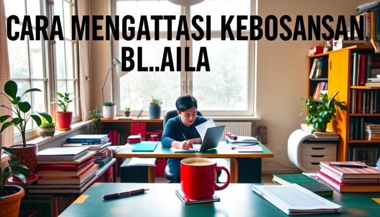 cara mengatasi kebosanan saat belajar